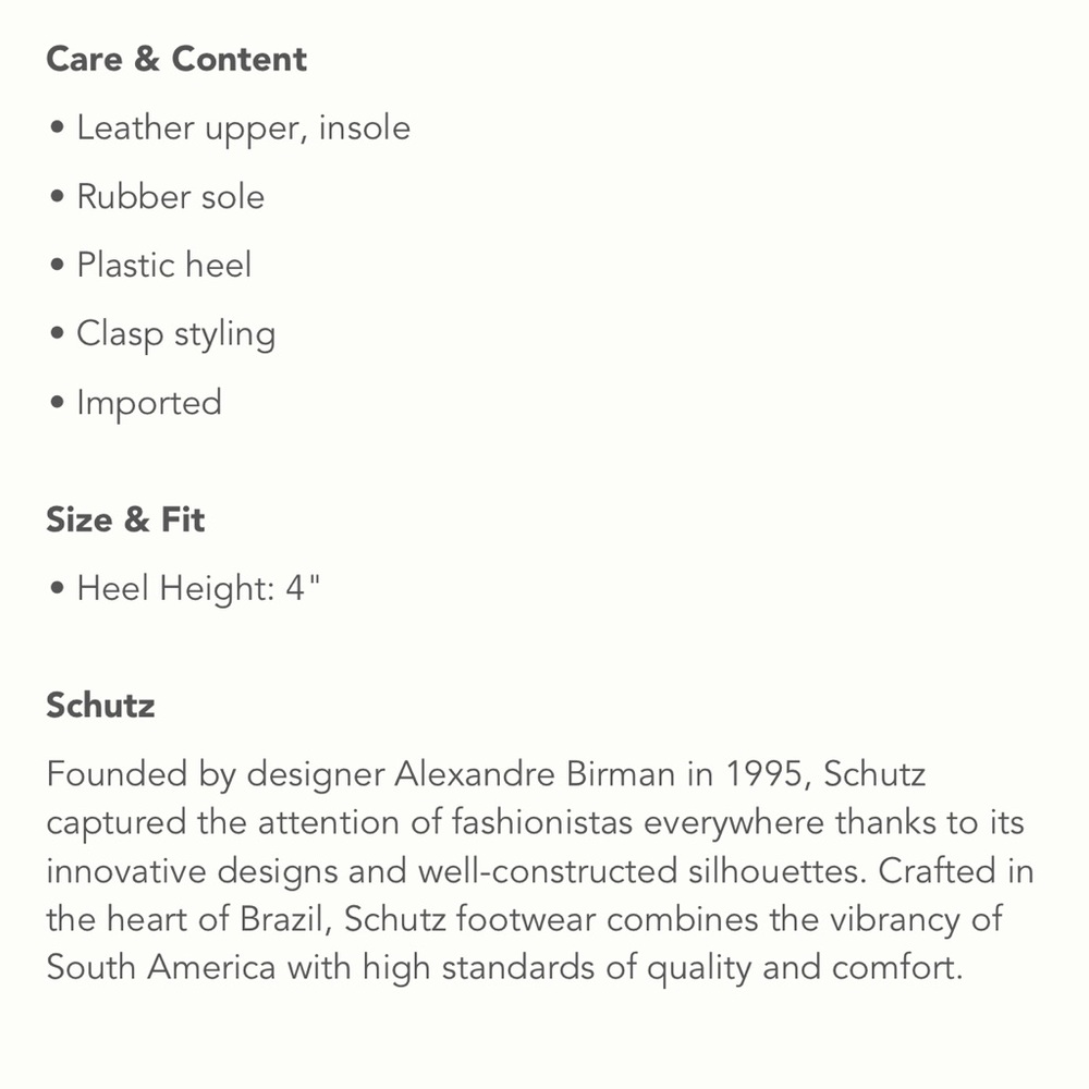 *Anthropologie Schutz Fabienne Heels - Picture 2 of 2